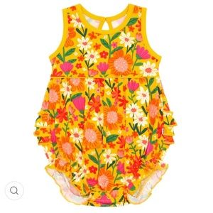 Little Sleepies Sunny Garden Bubble Romper